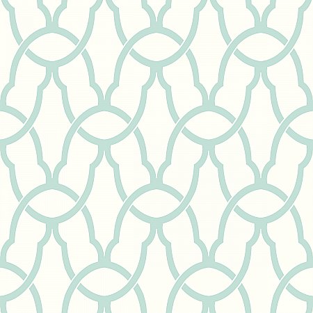 TRELLIS BLUE  PEEL & STICK WALLPAPER