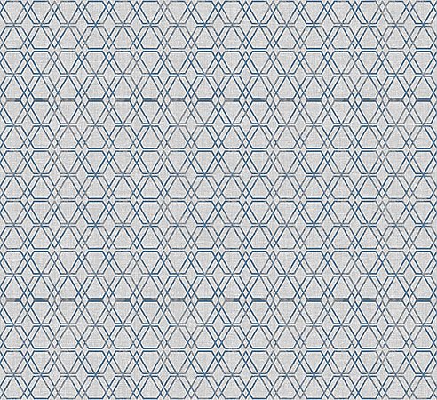 Esagono Grey Geometric Wallpaper
