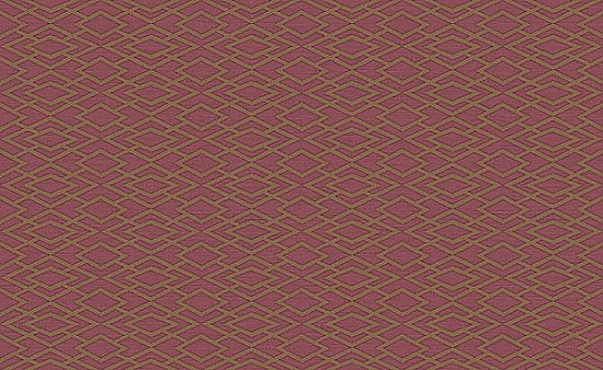 Divine Red Geometric Silk Wallpaper