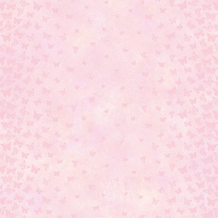 Lucy Pink Butterfly Ombre Column Wallpaper