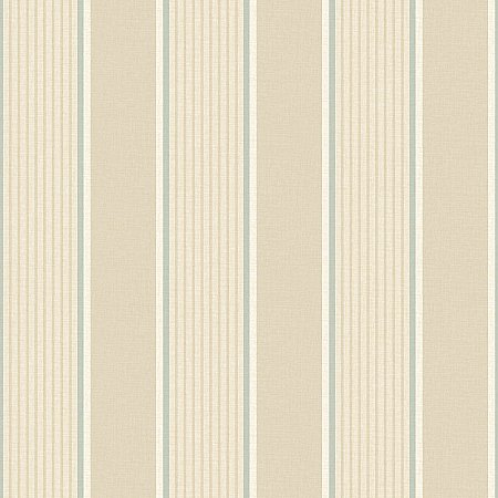 Turf Grey Stripe Wallpaper