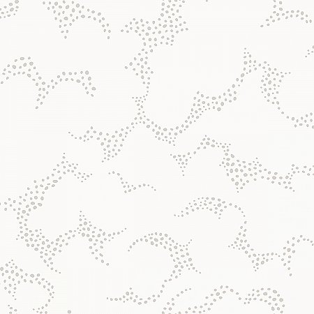 Himmel Grey Abstract Dots Wallpaper