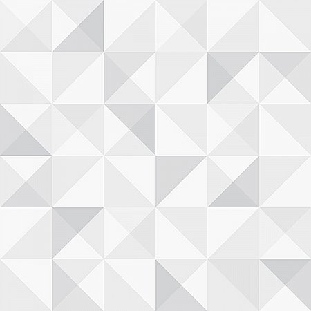 Dabria White Geometric Wallpaper