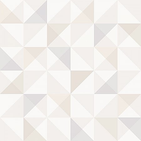 Dabria Beige Geometric Wallpaper