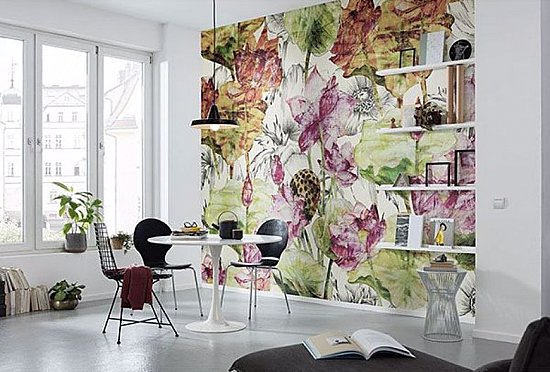 Lotus Wall Mural