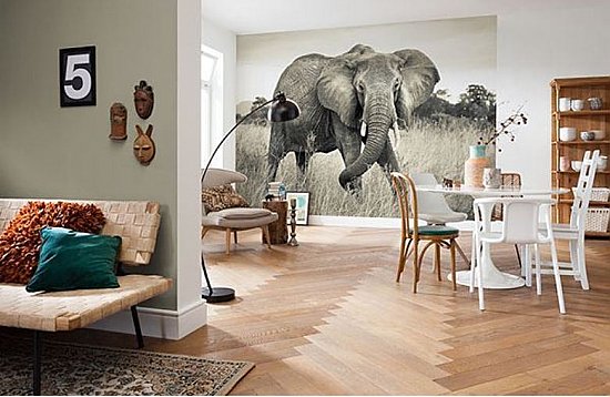 Elephant Mural