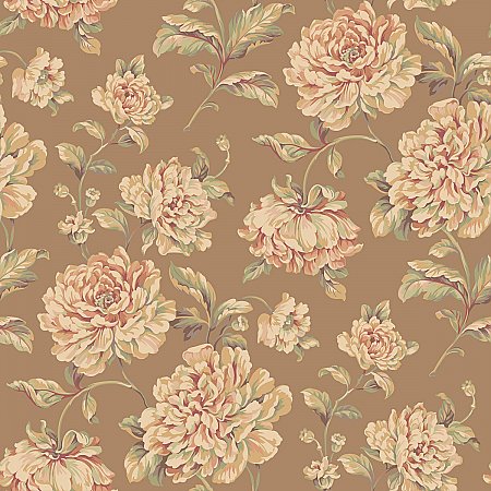 Arlington Painterly Floral Wallpaper