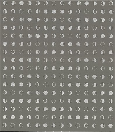 Lunar Wallpaper - Taupe/Silver