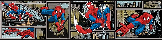 Marvel Ultimate Spiderman Comic Border