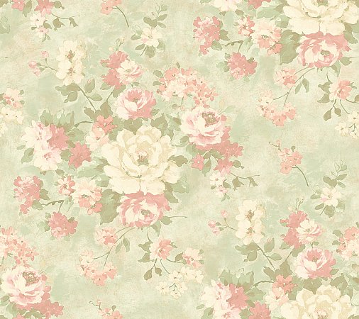 Painterly Bouquet Wallpaper