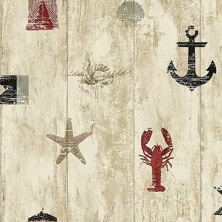Weathered Seashore Wallpaper