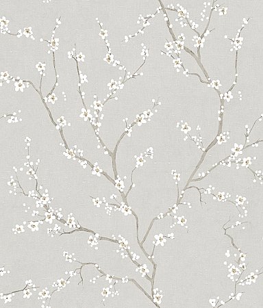 Cherry Blossoms Odessa Peel and Stick Wallpaper RM22011 by Casa Mia  Wallpaper