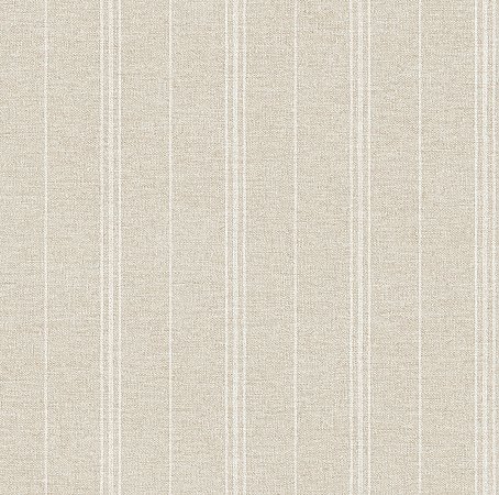 Grain Sack Stripe Wallpaper