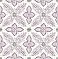 Off Beat Ethnic Violet Geometric Floral Wallpaper