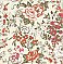 Ainsley Red Boho Floral Wallpaper