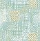 Flower Power Turquoise Patchwork Wallpaper