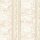 Katherine Sepia Ornate Stripe Wallpaper