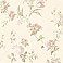 Laetetia Peach Floral Trail Wallpaper