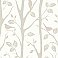 Corwin Grey Bird Branches Wallpaper