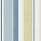 Raya Blue Linen Stripe Wallpaper