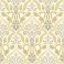 Fusion Yellow Ombre Damask Wallpaper