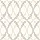 Contour Grey Geometric Lattice Wallpaper