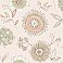 Maisie Beige Floral Burst Wallpaper