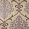 Ambrosia Mauve Glitter Damask Wallpaper