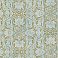 Tianna Turquoise Ironwork Scroll Wallpaper