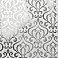 Venus Silver Foil Mini Damask Wallpaper