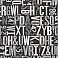 Letterpress Silver Typography Wallpaper