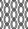 Infinity Black Geometric Stripe Wallpaper