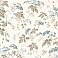 Emily Teal Blossom Trail Wallpaper