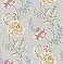 Summer Palace Grey Floral Trail Wallpaper