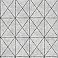 Intersection Silver Geometric Wallpaper
