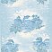 Alcott Blue Tropical Dolphin Wallpaper