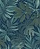 Nocturnum Blue Leaf Wallpaper