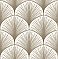 Dusk Taupe Frond Wallpaper