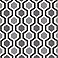 Kelso Black Geometric Wallpaper