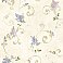 Celandine Cream Floral Scroll Wallpaper