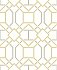 Dauphin Mustard Lattice Wallpaper