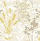 Conant Light Yellow Wild Flowers Wallpaper