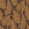 Whistler Brown Leaf Wallpaper