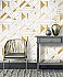 Gulliver Off-white Marble Geometric Wallpaper