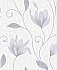 Mercutio Grey Floral Trail Wallpaper