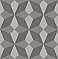 Valiant Grey Faux Grasscloth Mosaic Wallpaper