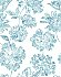 Folia Blue Floral Wallpaper
