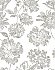 Folia Taupe Floral Wallpaper