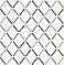 Allotrope Charcoal Linen Geometric Wallpaper