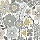 Piper Lavender Floral Wallpaper